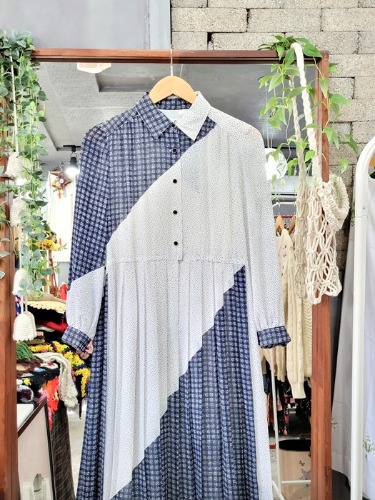 [Miss Onward] combie pattern retro dress