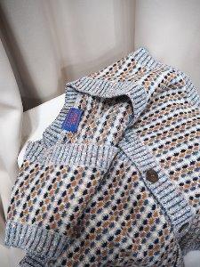 [MISSONI] modern pattern vest