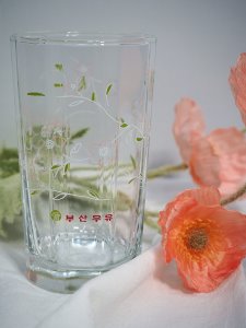 lovely flower retro cup