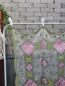 lovely flower cotton crochet