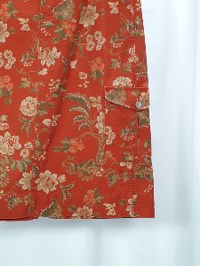 [eddie bauer] antique flower cotton skirt