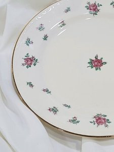 [GEORGAN] retro rose dessert plate