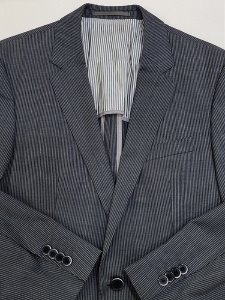 [BOSS] pin stripe pattern manish jacket