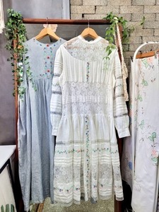 [LINEN] pure mood off white linen dress