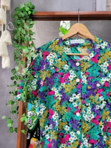 [ETOILE SELECTION] forest of summer cotton blouse