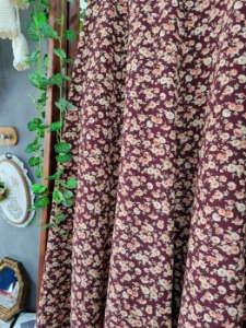 [EDIT] antique mood flower flare skirt